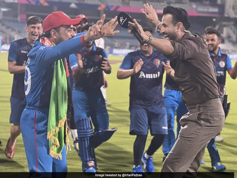 Watch: Irfan 'Fulfils Promise', Dances With Rashid After Afghanistan's Win