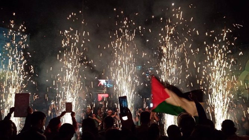 Iranians hold nationwide ceremonies, hail Palestinian resistance’s anti-Israeli operation