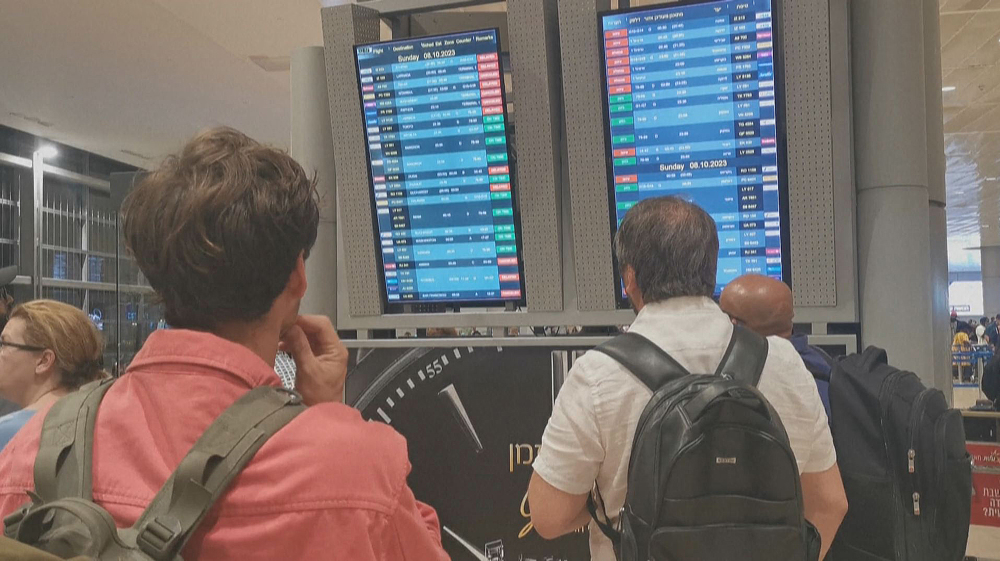 Major airlines cancel dozens of flights to Tel Aviv