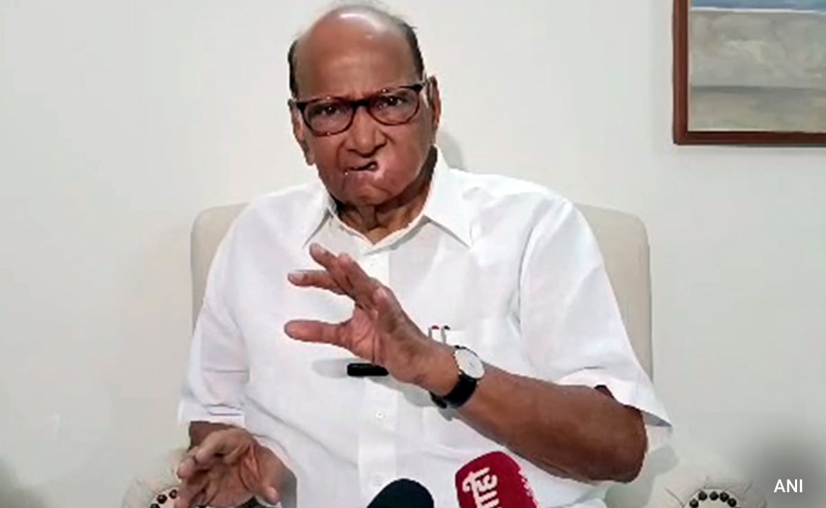 Team Sharad Pawar Complains To Poll Body Over BJP's Star Campaigners List