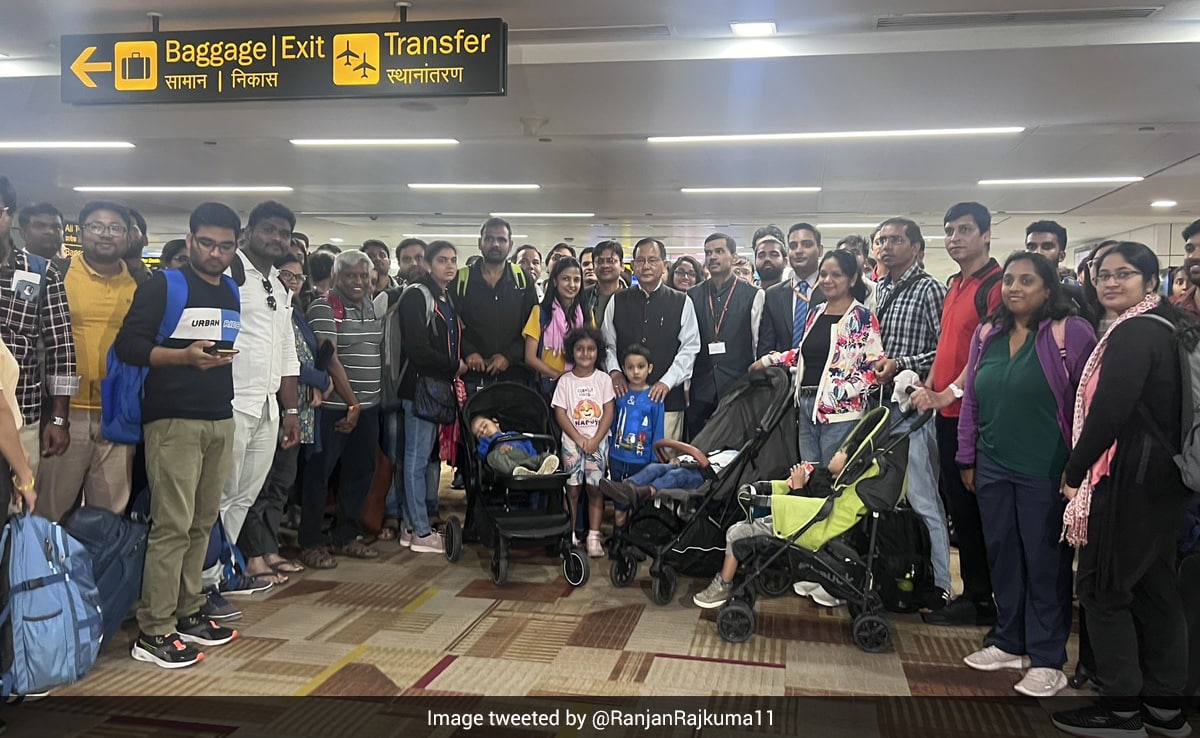 Third Flight With 197 Indians Fly Out Of Israel Under Operation Ajay