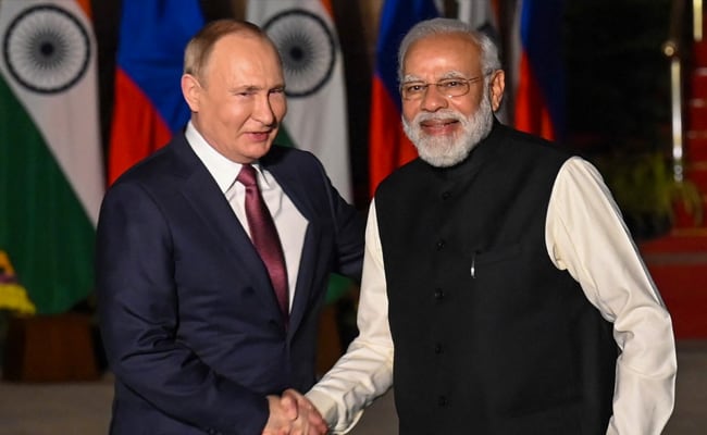 "India Is A Powerful Country, Growing Stronger Under PM Modi": Putin