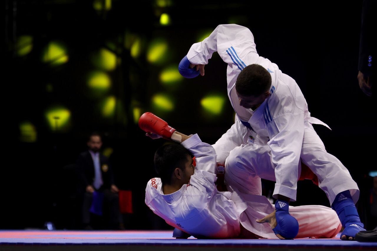 Iran's karateka bags gold in 2023 Karate 1-Series