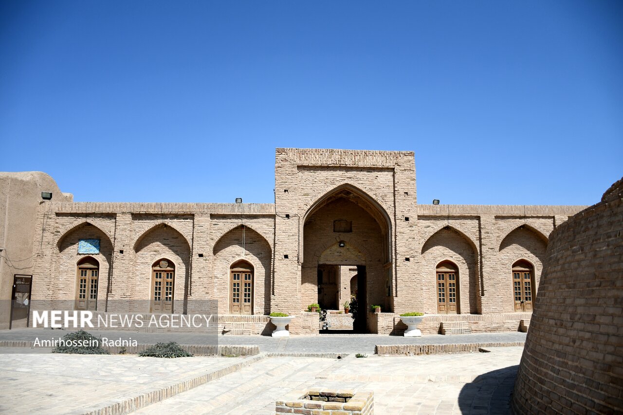 Sarayan caravanserai in eastern Iran