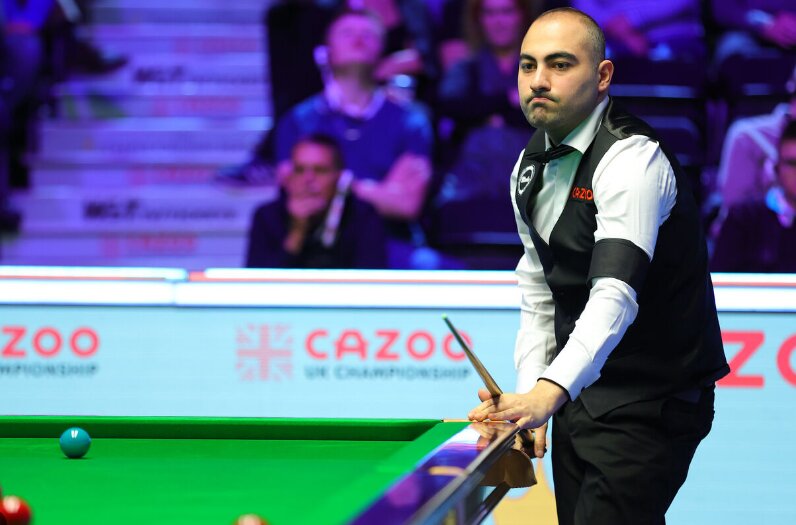 Iran’s Vafaei defeated by Williams in British Open snooker