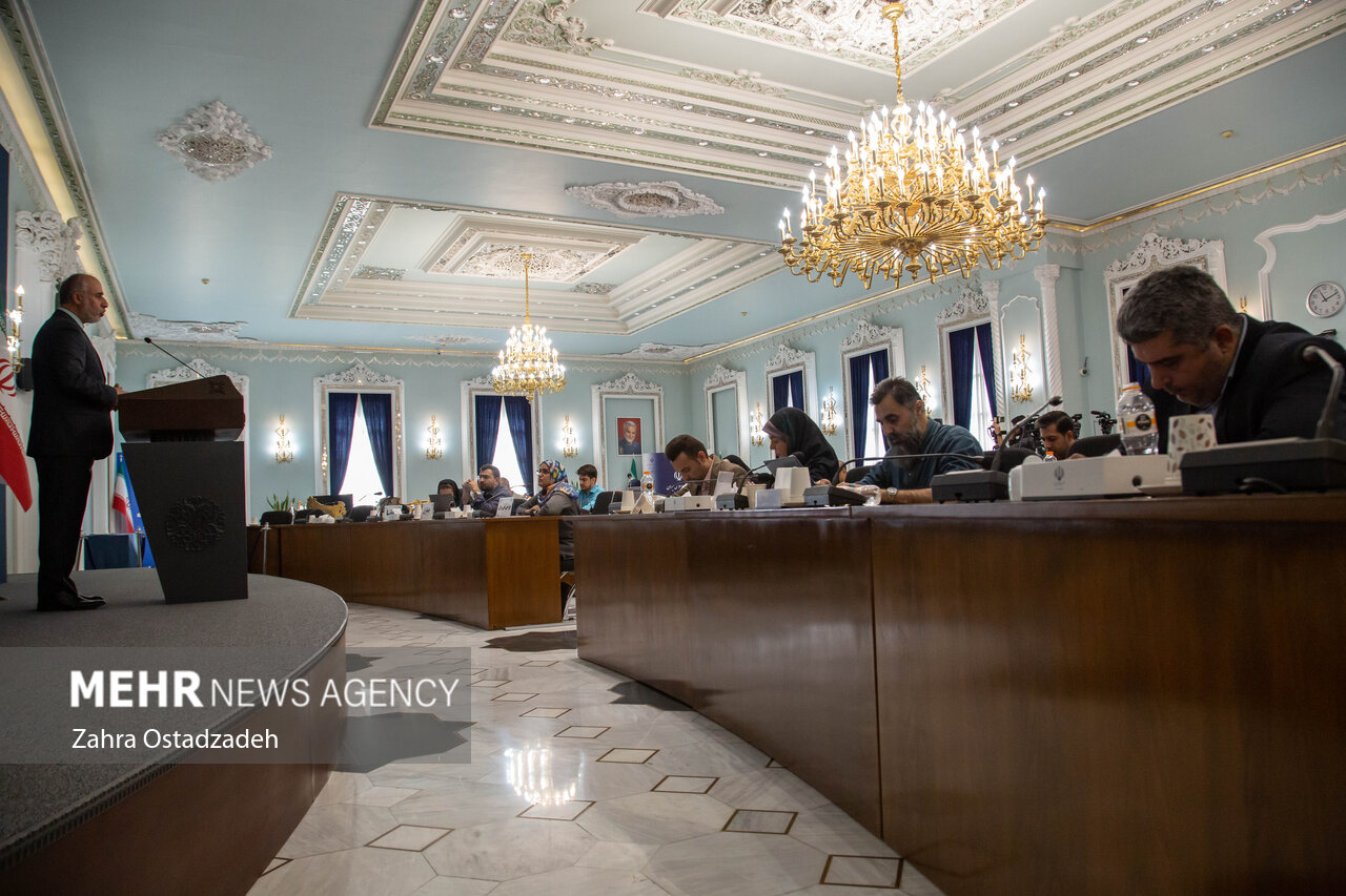 Foreign ministry spox. press conference