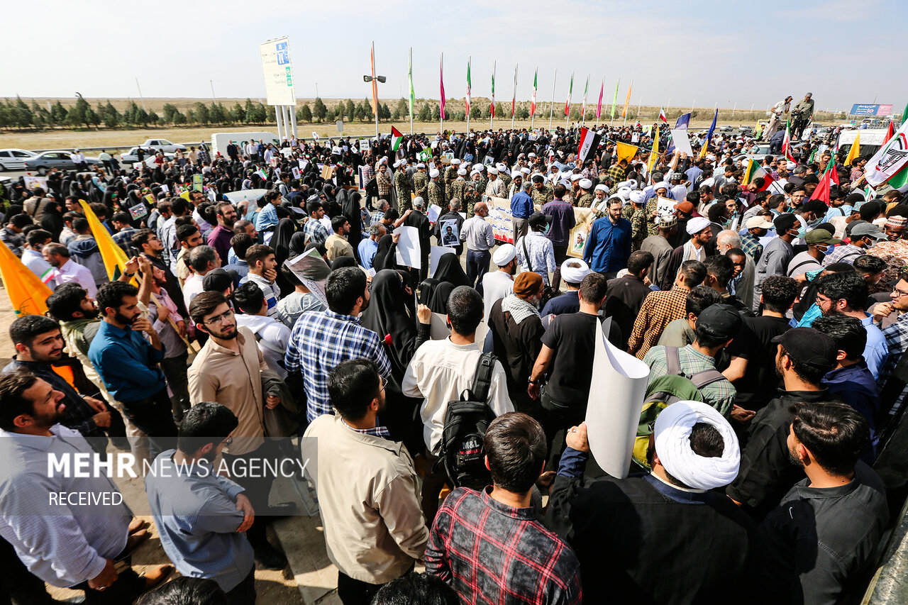 Welcoming ceremony of Sheikh al-Zakzaky in Tehran