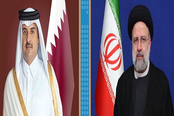 Raeisi holds phone call with Emir of Qatar