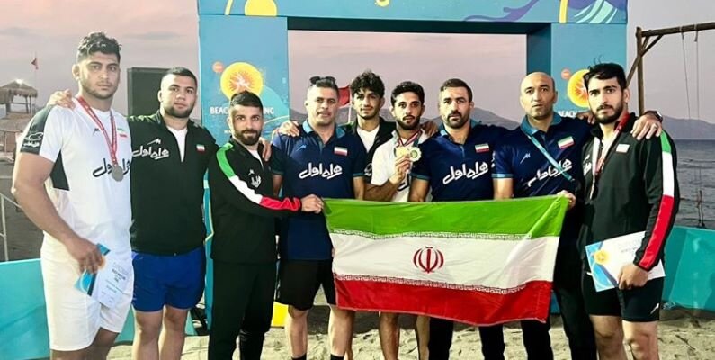 Iran crowned at Beach Wrestling World C'ship