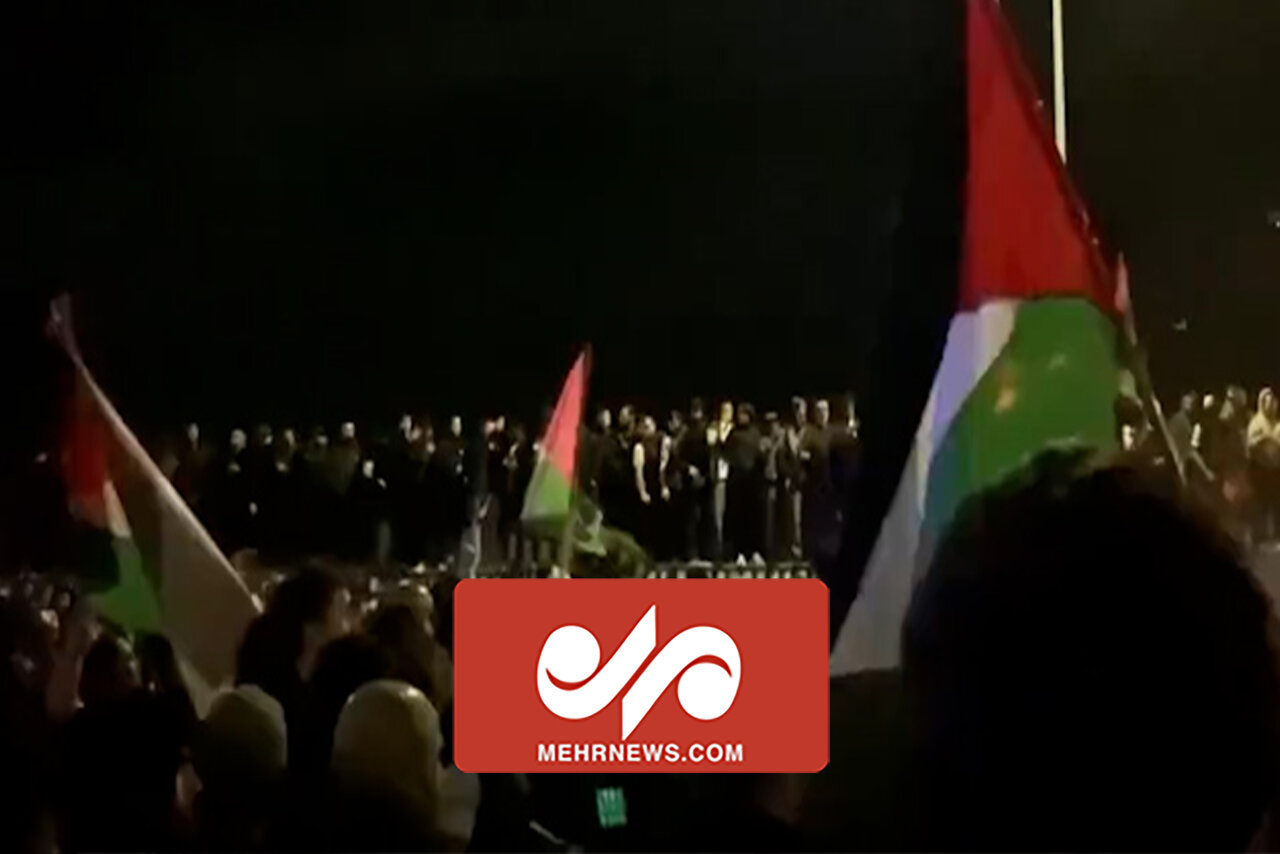 VIDEO: Anti-Zionist protest in Russia's Dagestan