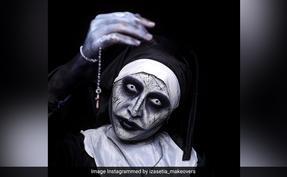 Delhi Woman Dresses As Demon Nun, Scares People In Viral Video