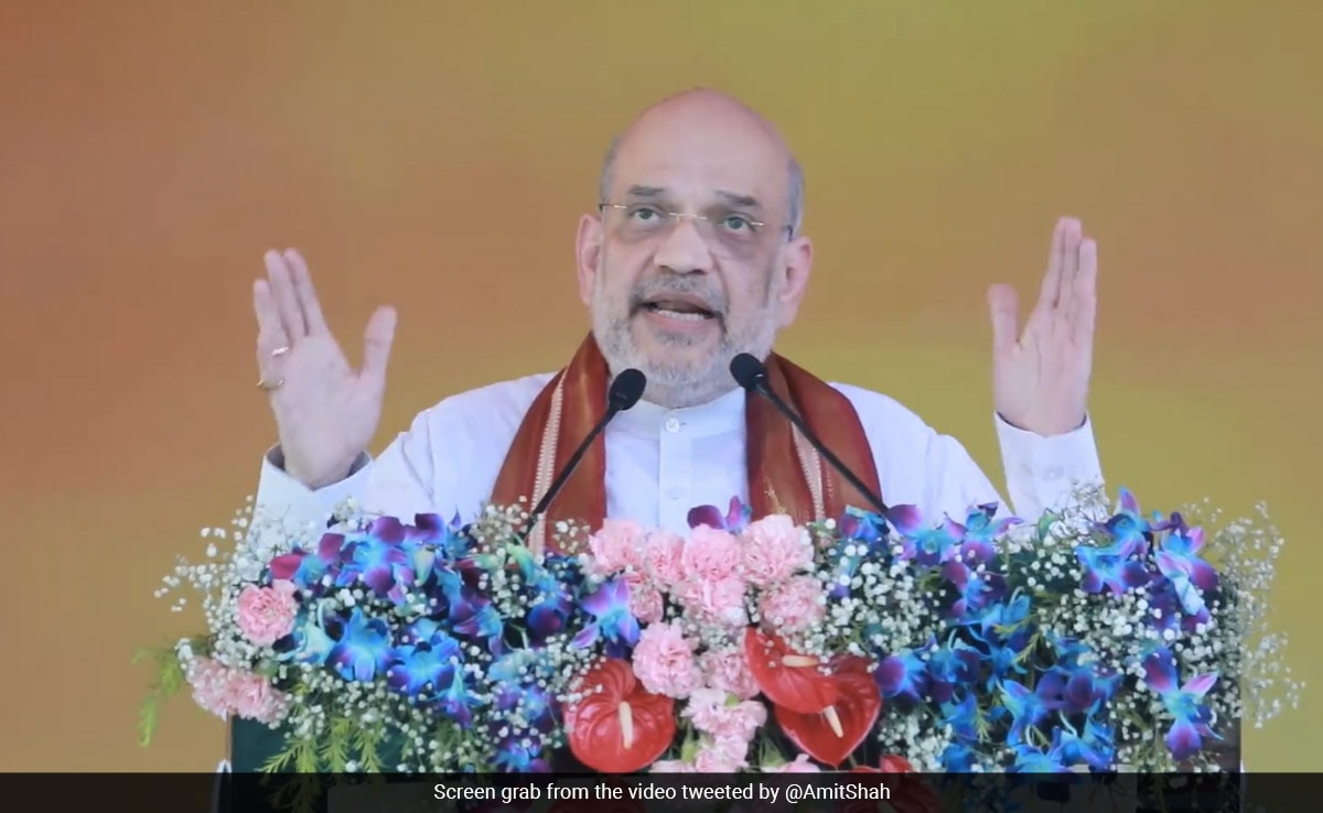 Congress Will Continue "Appeasement" If They Win In Chhattisgarh: Amit Shah