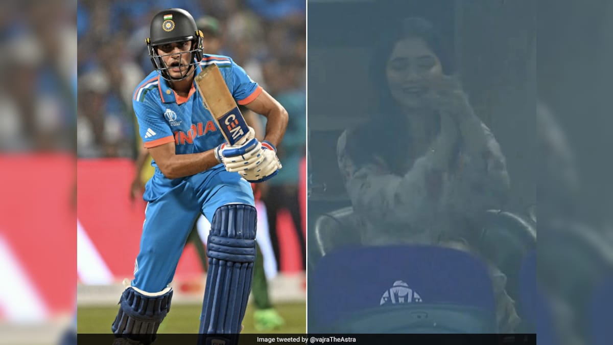 Watch: Sara Tendulkar's Reaction Goes Viral After Shubman Gill Hits Fifty