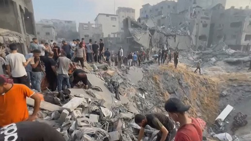 Israeli airstrike on Jabaliya camp in Gaza kills 200 Palestinians, mostly women and children