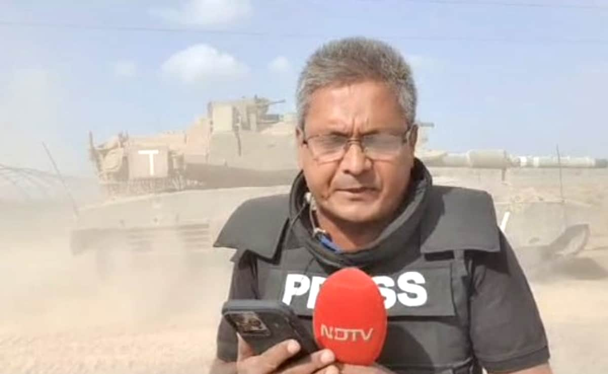 NDTV Ground Report: Israeli Tanks At Gaza Border After Evacuation Order