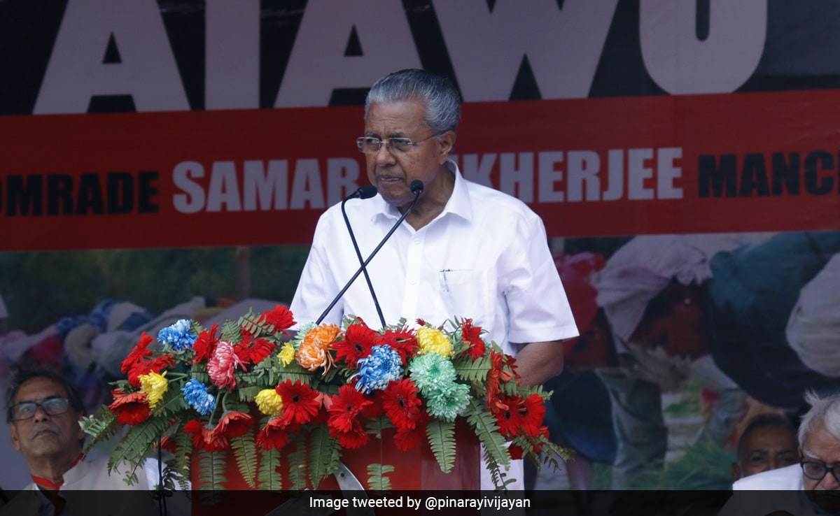 Pinarayi Vijayan Slams Union Minister For Remark On Kerala Blast