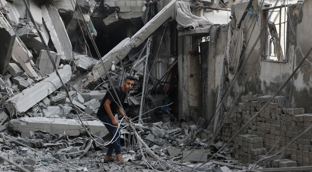 Palestinians search for survivors after strike in Rafah