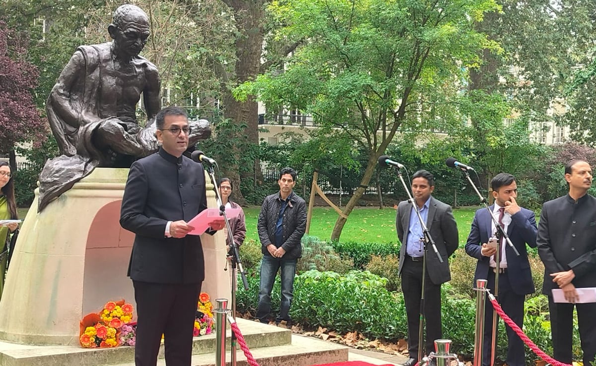 "Bapu's Legacy Extends Far Beyond India": Chief Justice DY Chandrachud