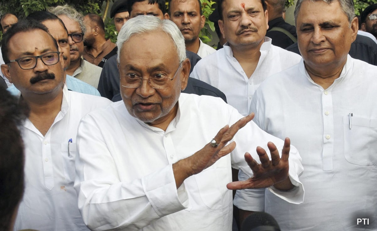 "If Centre Doesn't Grant Special Status To Bihar…": Nitish Kumar