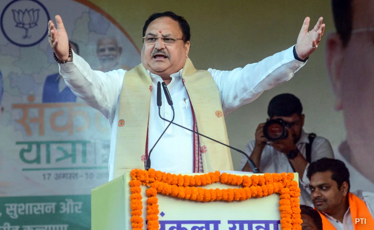 "Hemant Soren Has Given Consent To Religious Conversions For…": JP Nadda