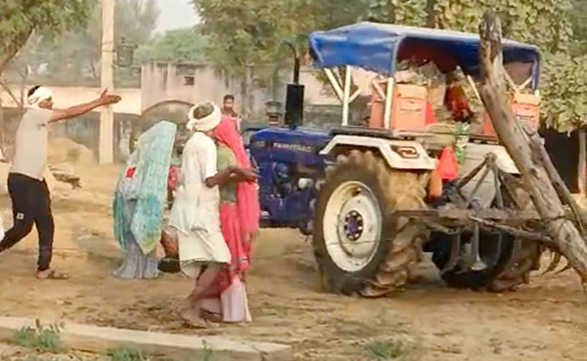 On Camera, Rajasthan Man Kills Brother By Tractor. He Drove Over Him 8 Times