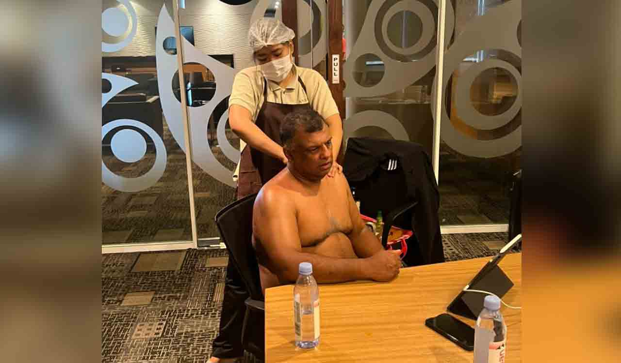 AirAsia CEO’s shirtless massage photo sparks controversy on LinkedIn