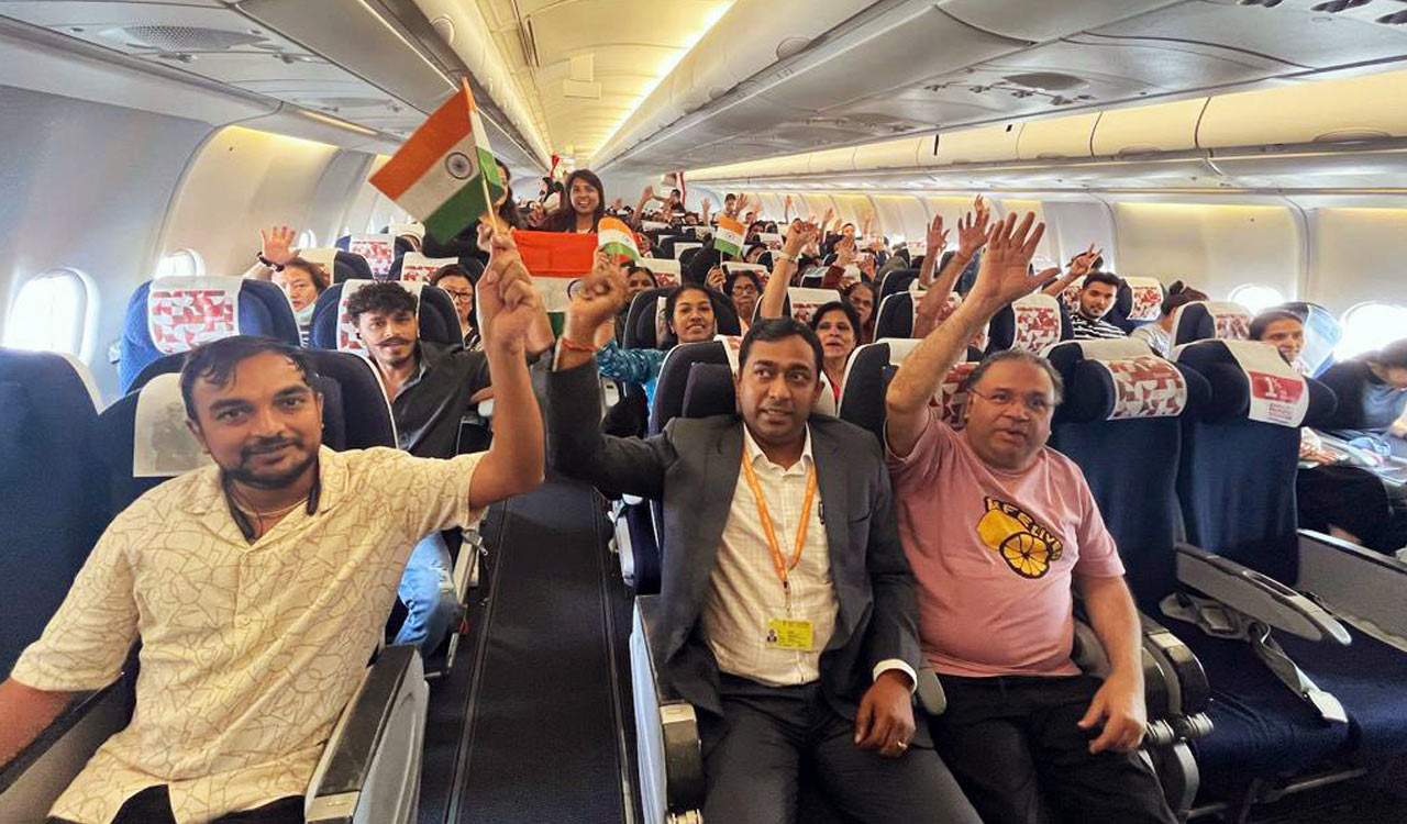 Operation Ajay: 143 people, including two Nepalese, fly out of Israel