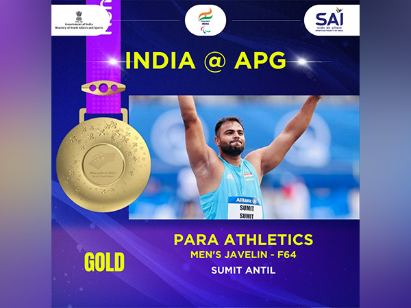 Sumit Antil secures gold with record Javelin Throw at Asian Para Games