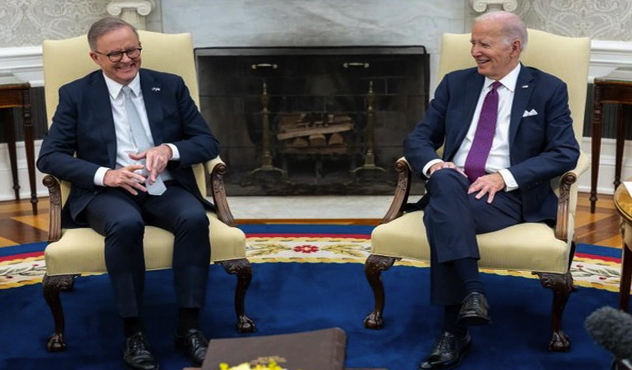 Biden, Albanese discuss advancing free, open Indo-Pacific, solidarity for Ukraine, Israel