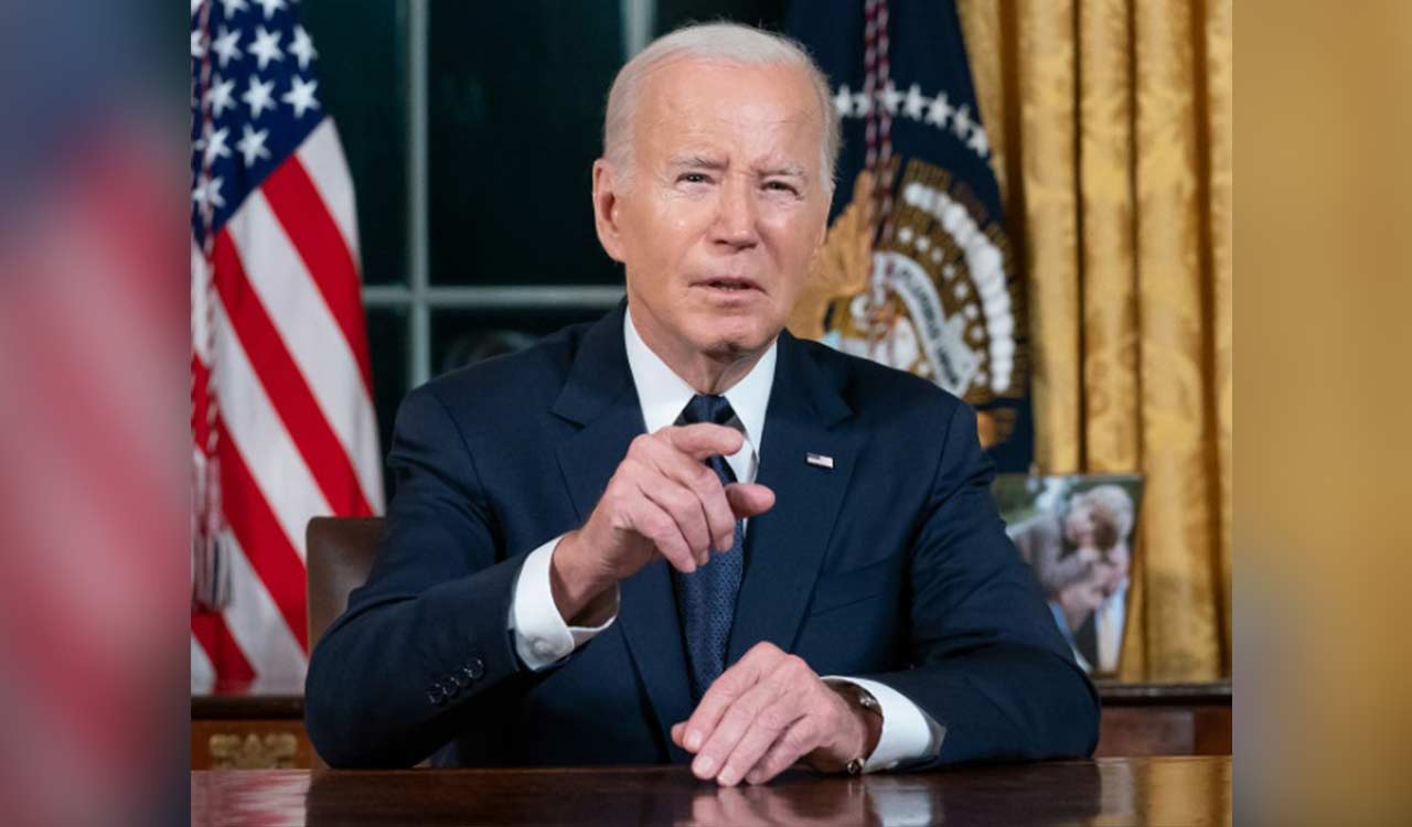 Biden urges support for Israel and Ukraine sgainst ‘existential threats’