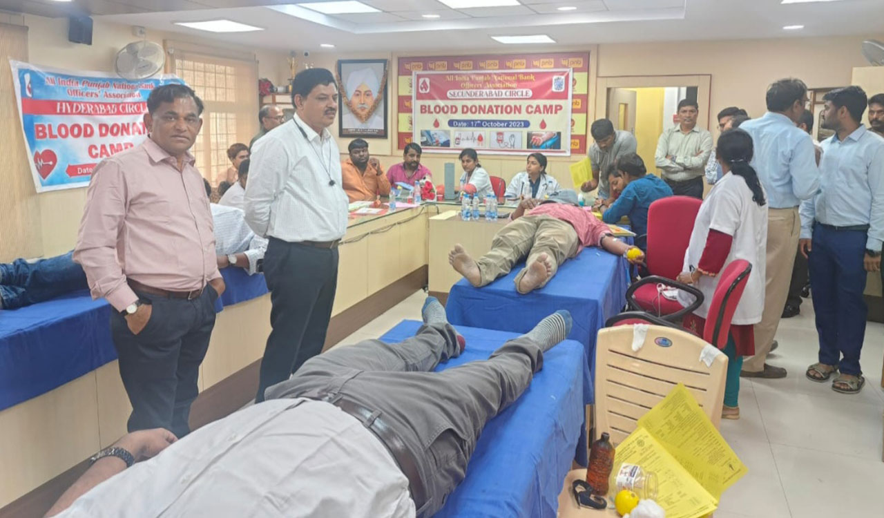 AIPNBOA organises blood donation camp in Hyderabad