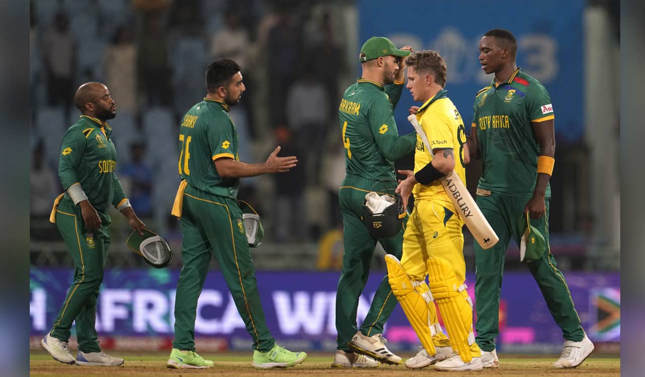 CWC 2023: De Kock’s blazing century helps South Africa thrash Australia by 134 runs