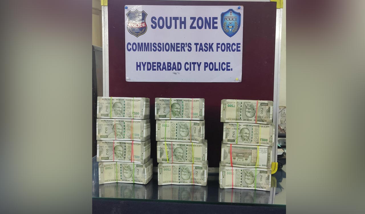 Unaccounted cash of Rs 30 lakh seized in Hyderabad