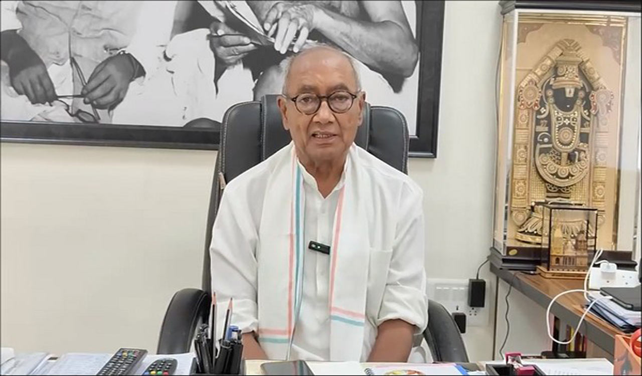 “United, determined to defeat BJP”: Congress’ Digvijaya Singh negates rift allegation with Kamal Nath