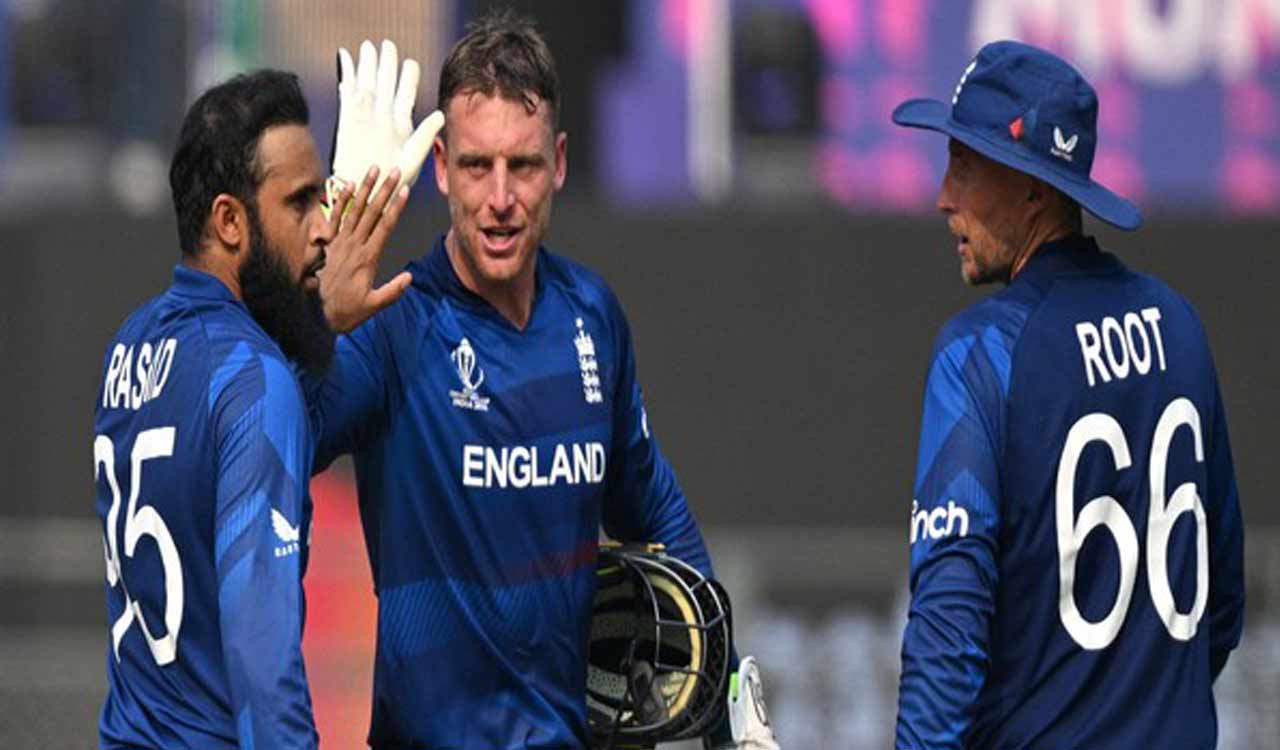 England’s Jos Buttler chooses to bat after winning toss against Sri Lanka in CWC 2023