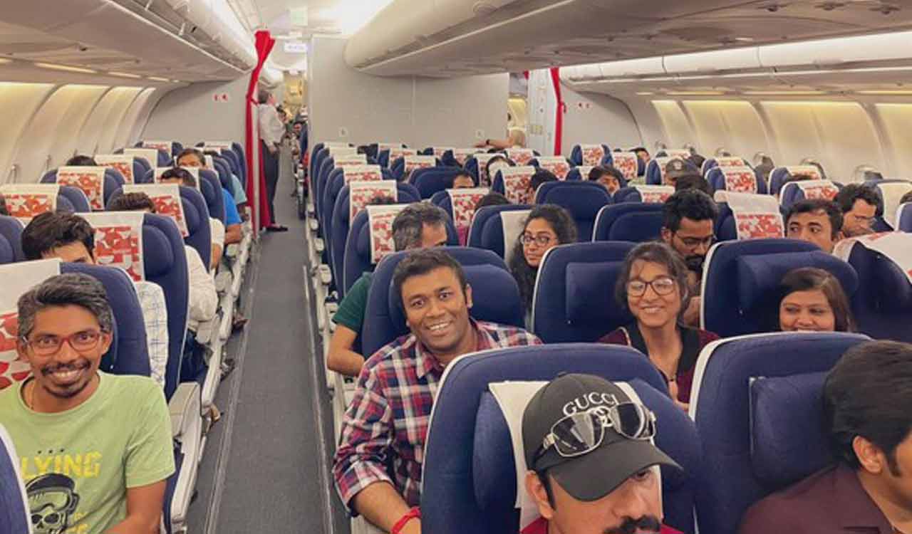 Fourth flight with 274 Indians onboard departs from Israel’s Tel Aviv for India