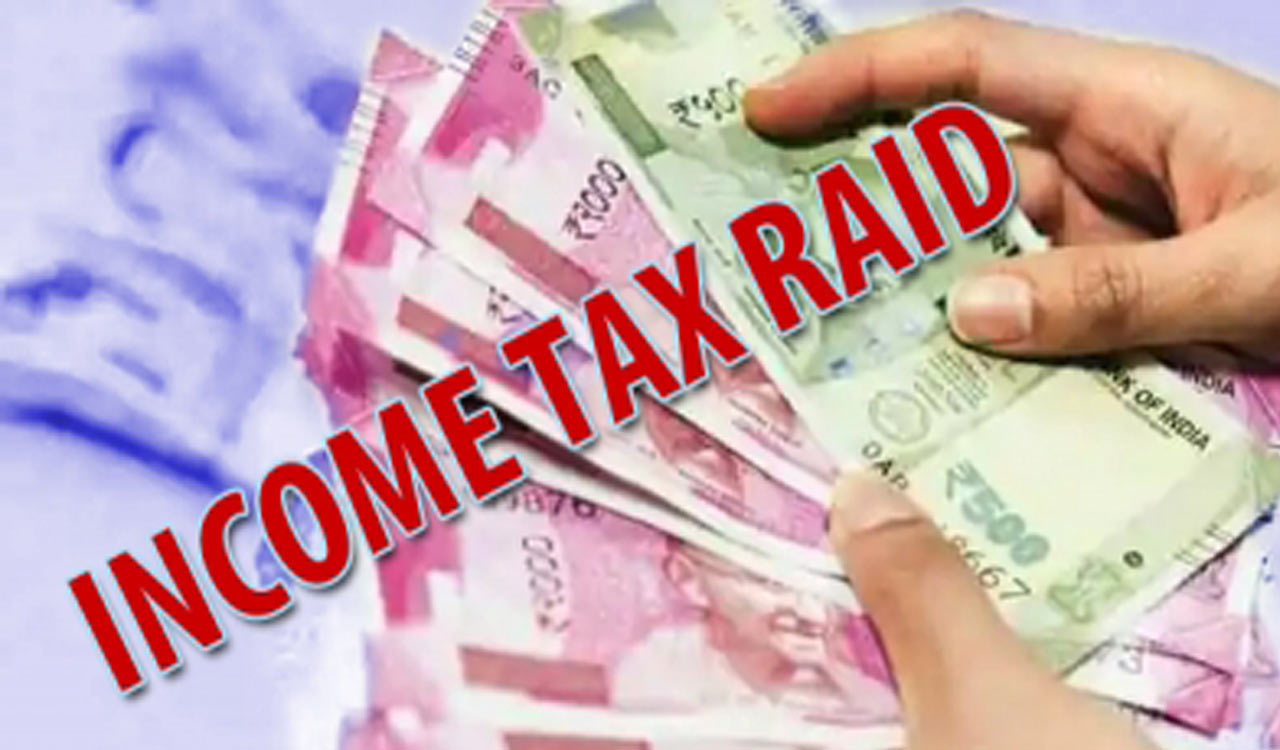 I-T raids underway at various locations in Hyderabad