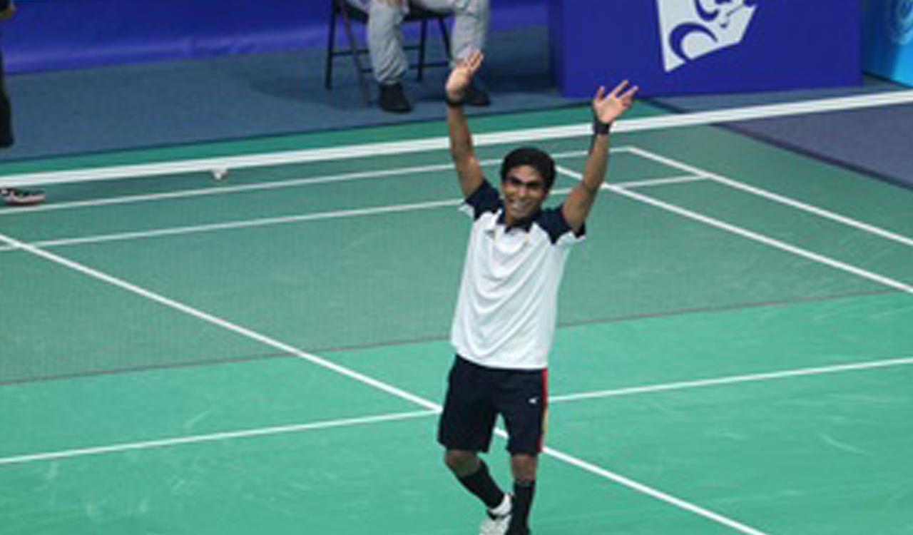 Para Asian Games: Pramod Bhagat clinches gold in badminton men’s single SL3 category