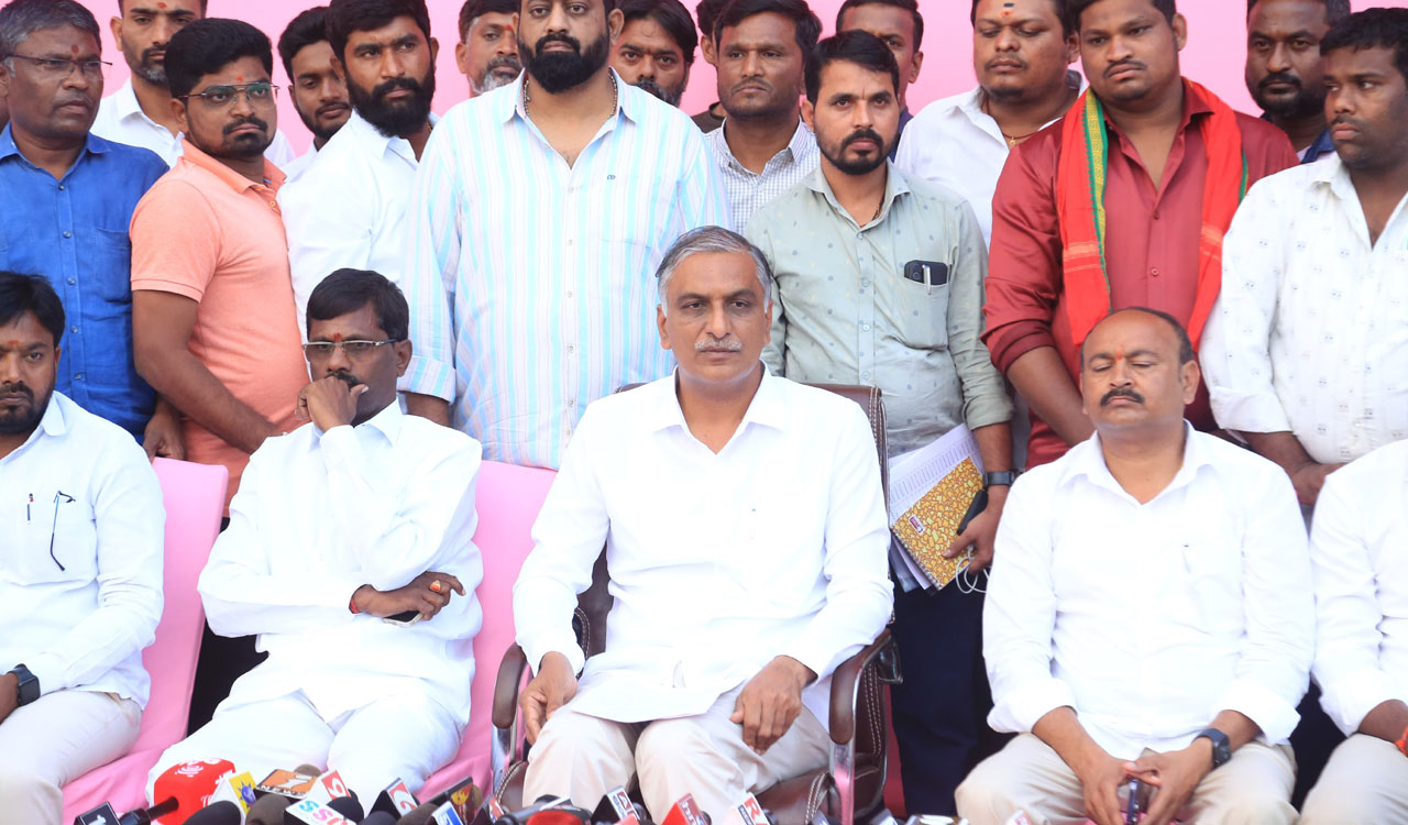 Harish Rao rubbishes Revanth’s comments on BRS manifesto