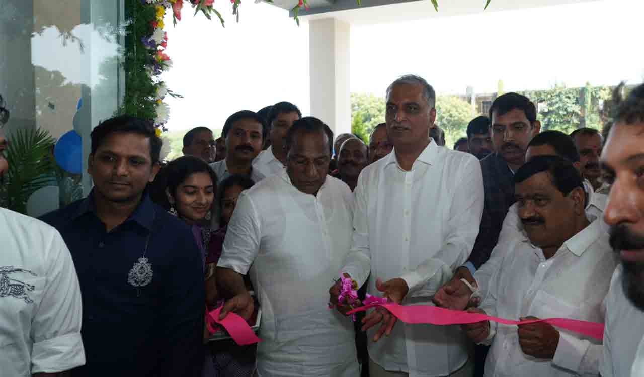 Harish Rao inaugurates CMR Institute of Medical Sciences in Medchal