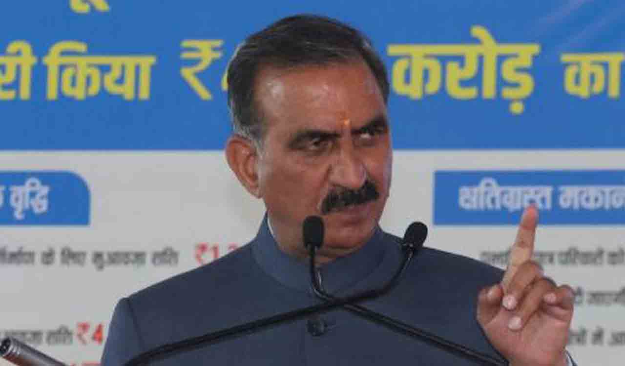 Himachal CM Sukhu admitted to AIIMS Delhi