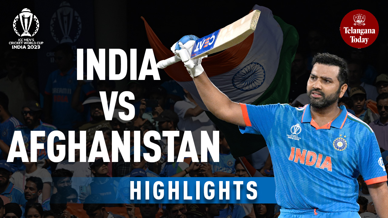 India vs Afghanistan Highlights | IND 140/0 (17 Overs) | ICC World Cup 2023