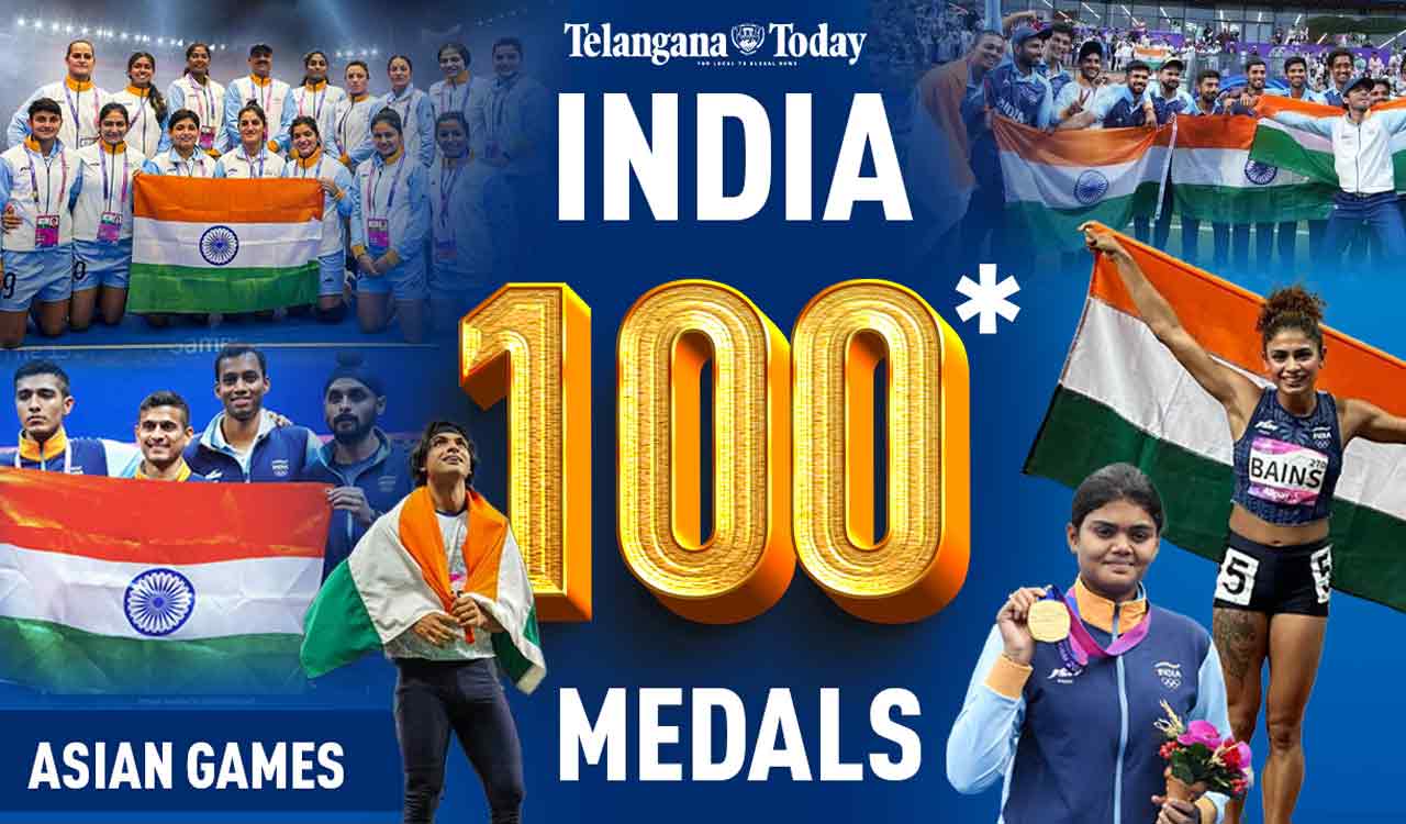 India Creates History With 100 MEDALS At Asian Games 2023