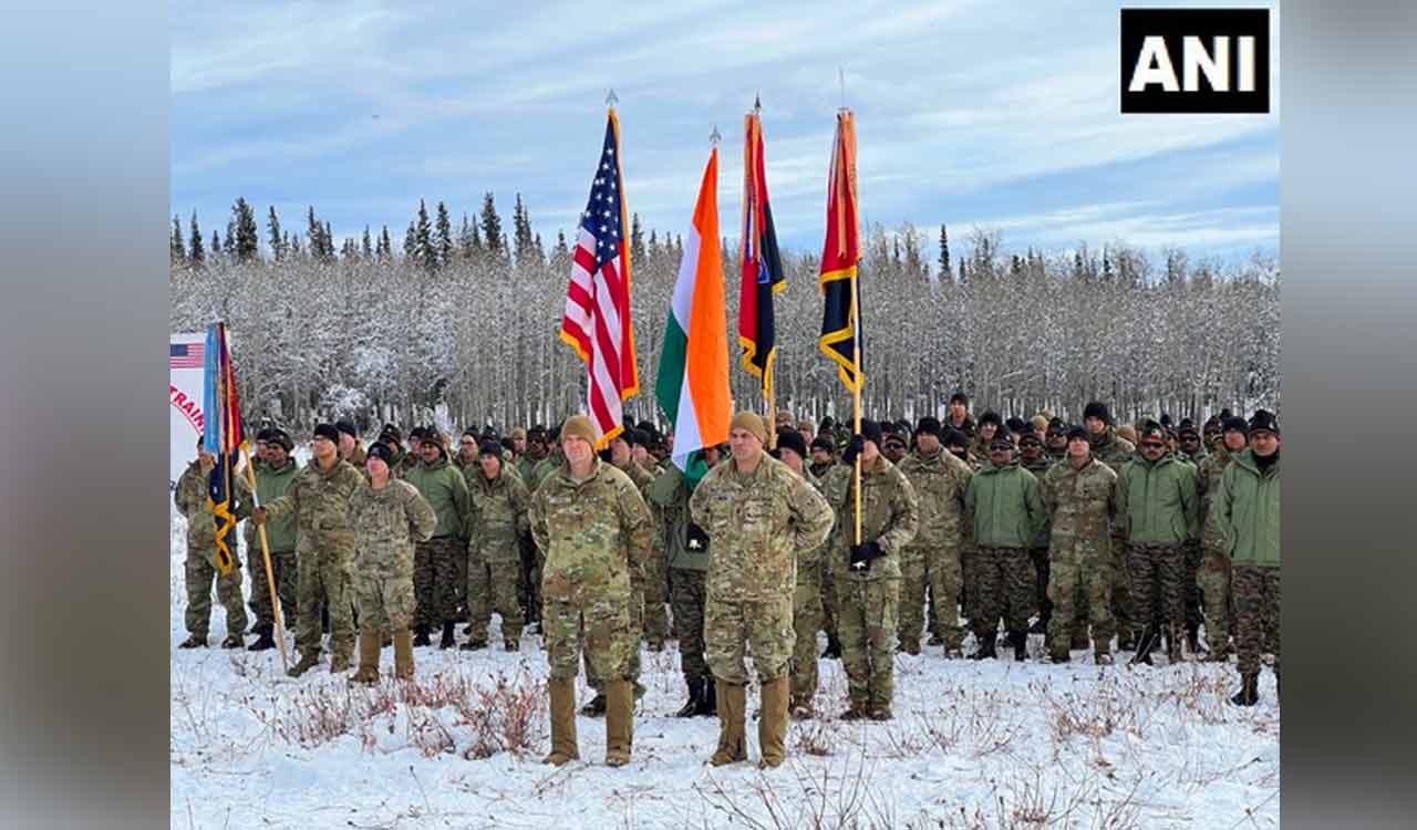 Indian, US Armies conduct joint training in Alaska for exercise ‘Yudh Abhyas’