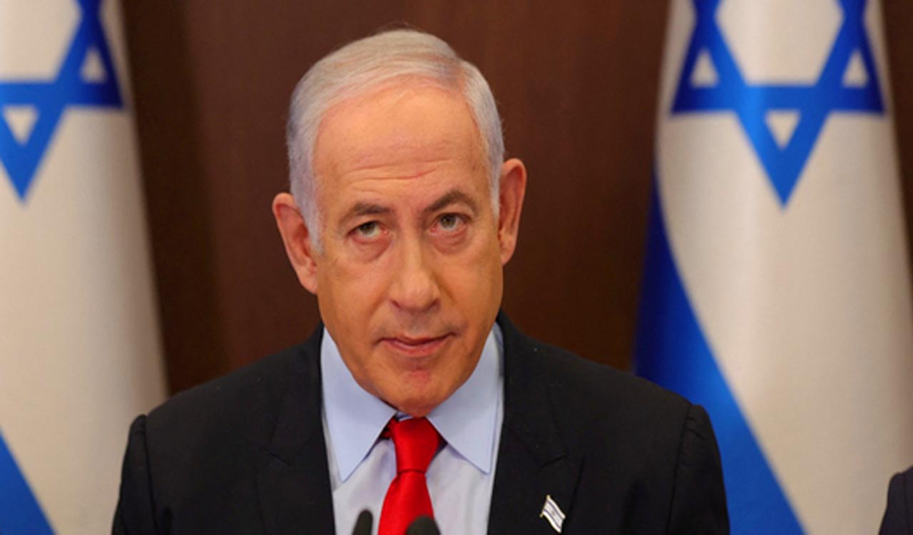 Benjamin Netanyahu holds private meeting with his British counterpart Rishi Sunak