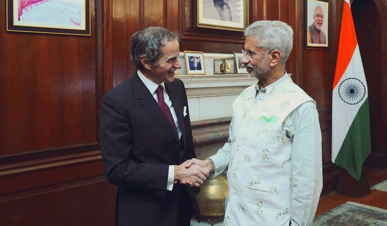 Jaishankar and IAEA Chief Discuss Nuclear Energy’s Developmental Impact