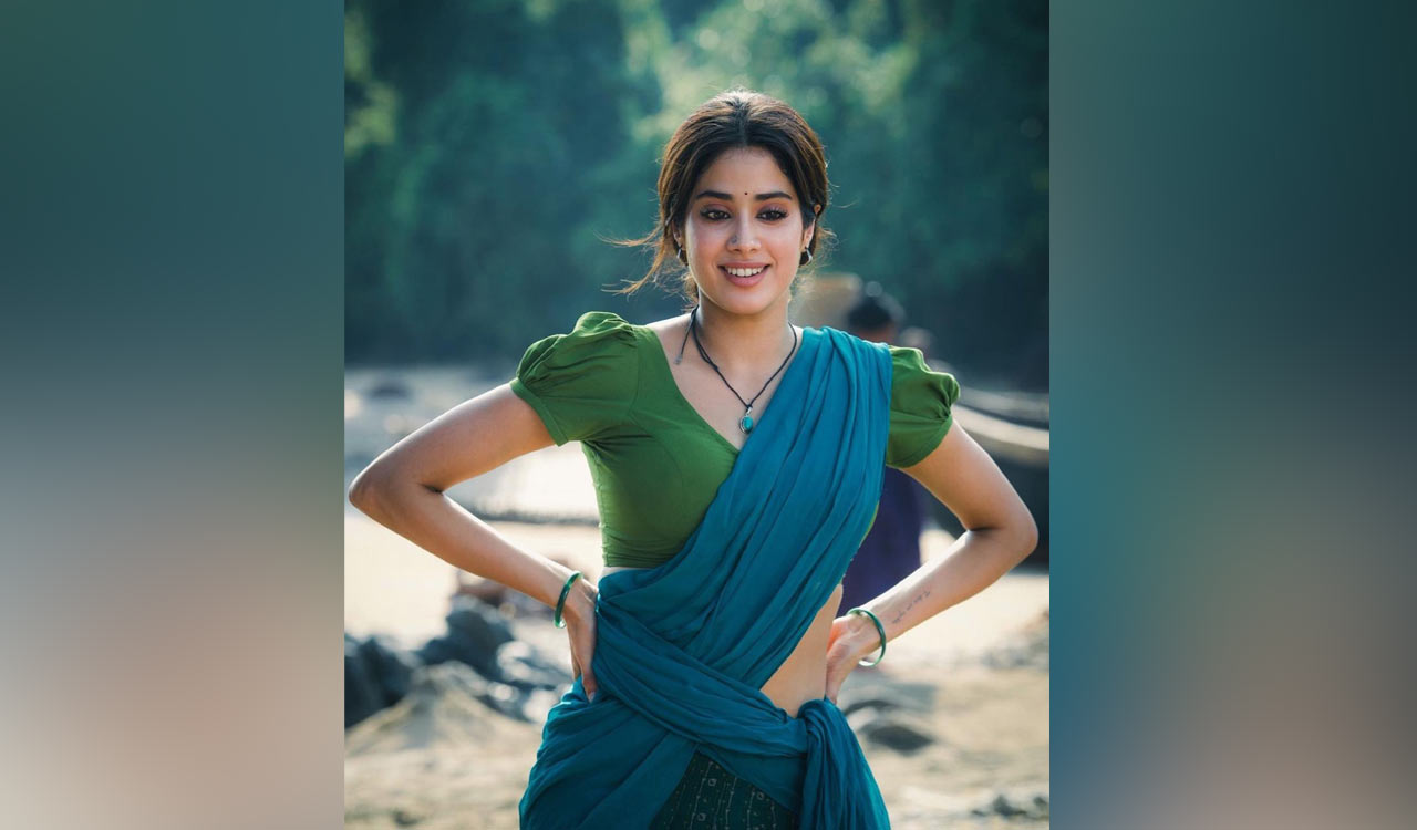 Janhvi Kapoor unveils spectacular first look as Thangam in film Devera