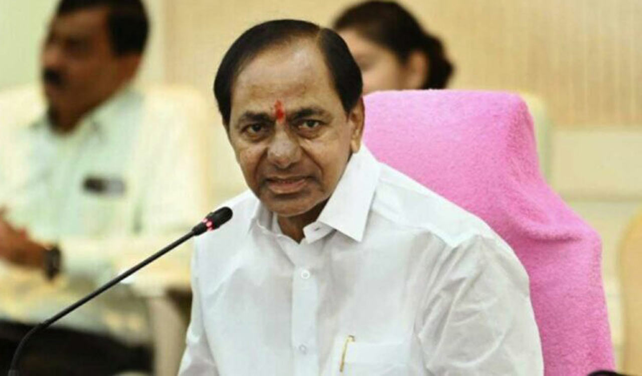 CM KCR pays tribute to Mahatma Gandhi on birth anniversary