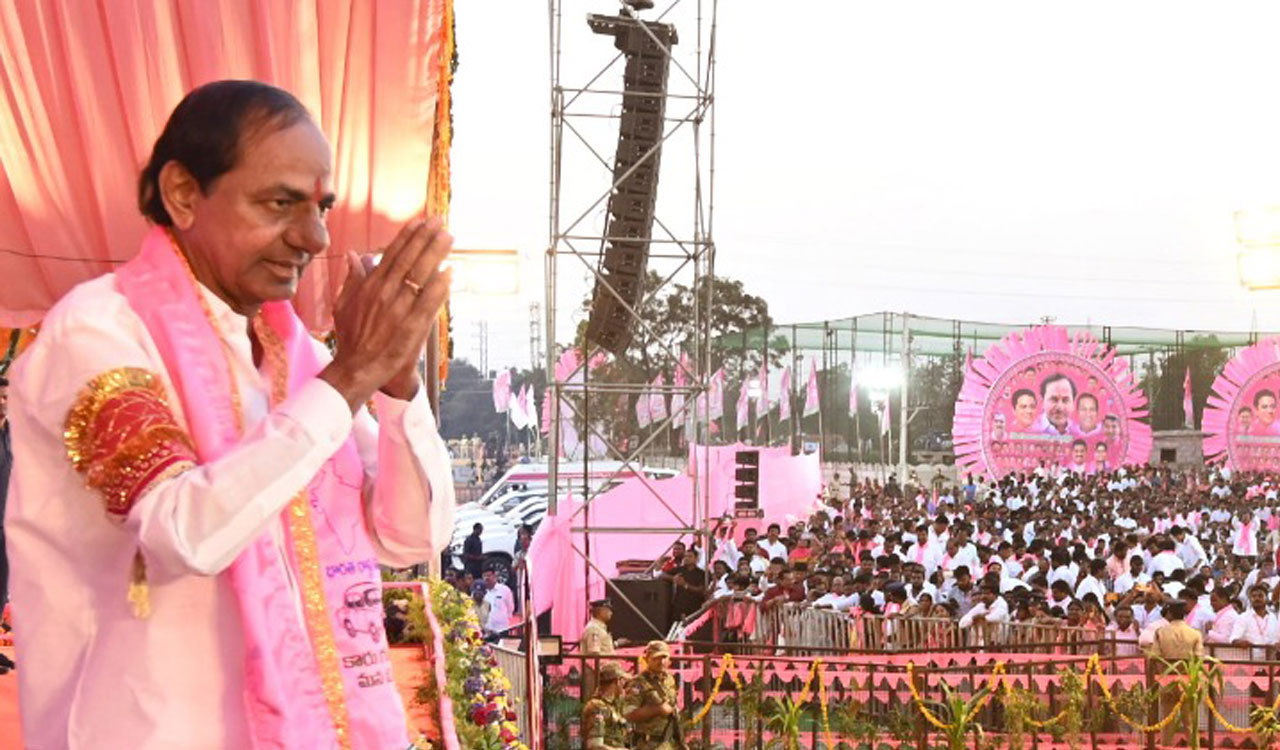 CM KCR concludes first spell of poll campaign