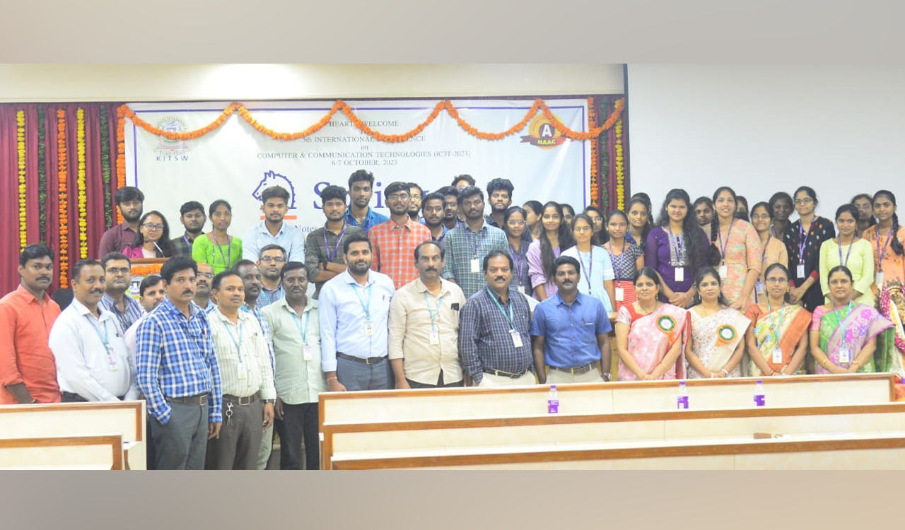 Valedictory of IC3T-2023 held at KITS Warangal